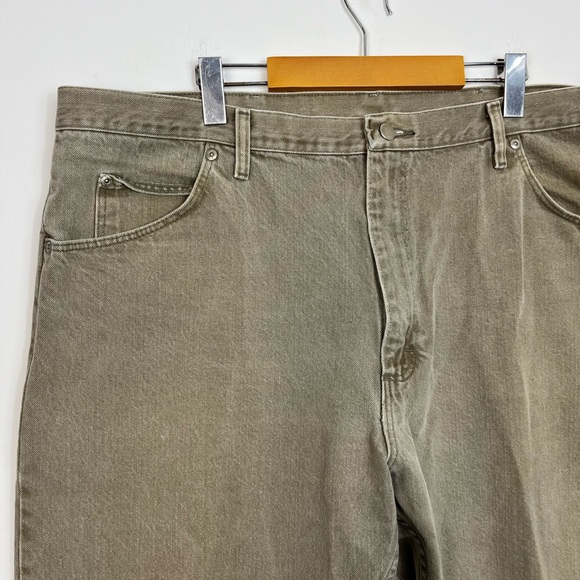 Vintage Wrangler Straight Leg Pants Sz 42x30 - Picture 3 of 10